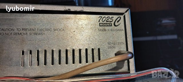 Tda-7294, снимка 7 - Ресийвъри, усилватели, смесителни пултове - 39963030