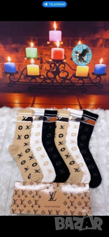 чорапи в кутия  adidas nike off white victorias secret tommy hilfiger gucci fendi balenciaga adidas, снимка 15 - Дамски чорапи - 50776197