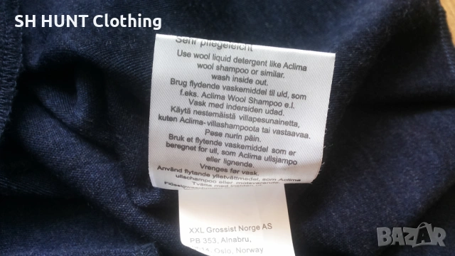 Mackenzie 250G SOFT MARINO WOOL 100% размер M термо блуза 100% Мерино Вълна - 1960, снимка 10 - Екипировка - 53236327