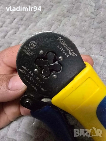 Klauke K301/4K кримп клещи, снимка 3 - Други инструменти - 53761681