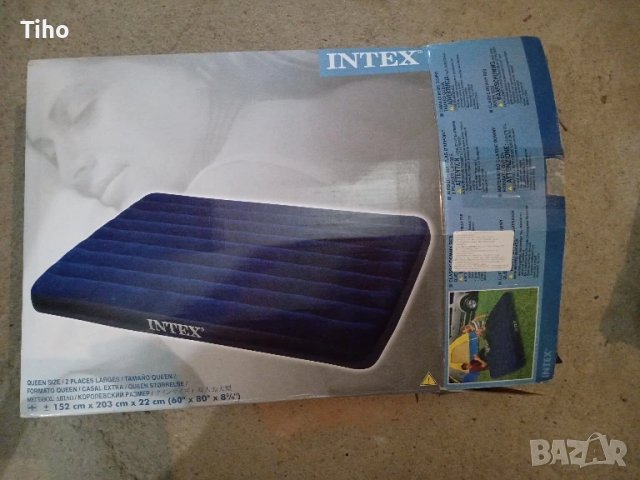 НАДУВАЕМ МАТРАК 152X203X22CM

, снимка 3 - Матраци - 50545918
