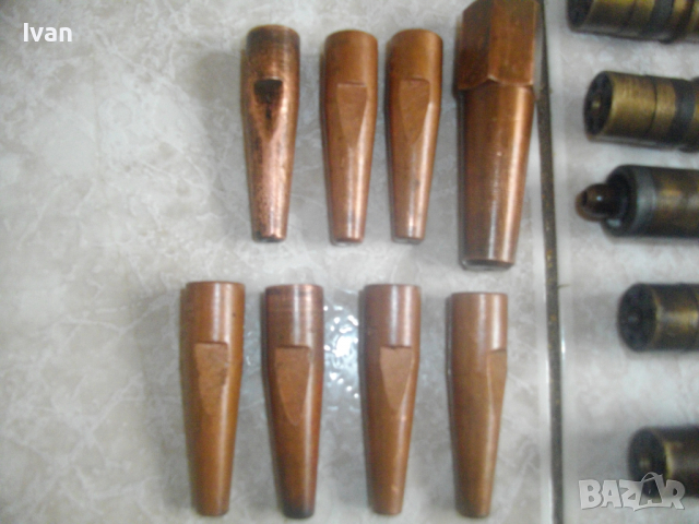 Комплект Газови Контактни Дюзи и Накрайници За Оксижен/Газо-Кислородно Заваряване-Общо 30 бр-Немски, снимка 4 - Други инструменти - 36501627