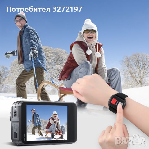 AKASO Brave 7 LE екшън камера 4K30FPS 20MP WiFi със сензорен екран , снимка 7 - Камери - 40438298