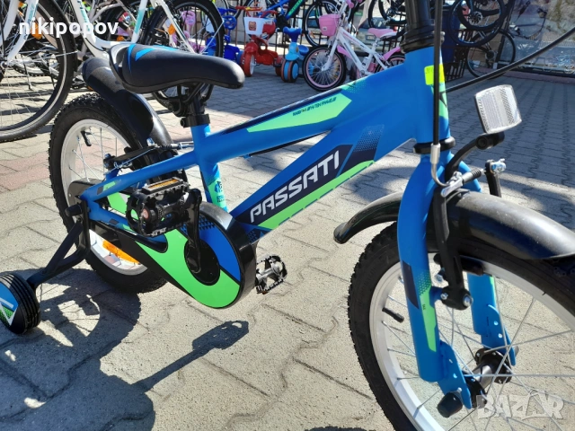 PASSATI Велосипед 16" GERARD син, снимка 4 - Велосипеди - 53759230
