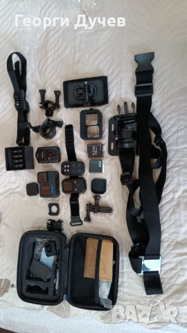 GoPro HERO12 Black - Като нова + Огромен комплект аксесоари (Telesin)