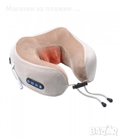 ПРЕНОСИМА МАСАЖИРАЩА ВЪЗГЛАВНИЦА ЗА ПЪТУВАНЕ И ПОЧИВКА U-PILLOW - код 2657, снимка 14 - Масажори - 34165172