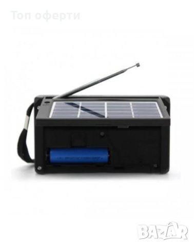 Блутут радио FP-9007BT-S, соларен панел, лампа, USBTF MP3, Powerbank, снимка 5 - Радиокасетофони, транзистори - 42436587
