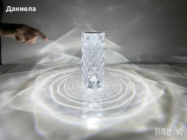 Декоративна настолна лампа , снимка 2 - Настолни лампи - 51547220