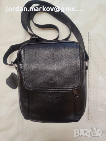 Чанта от естествена кожа, снимка 2 - Чанти - 42674090
