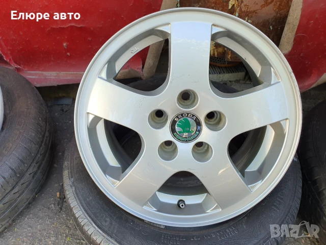 Джанти за Шкода 5x100x6J14ет43, снимка 3 - Гуми и джанти - 50556317