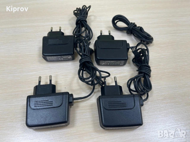 🔌 Nintendo AGS-002 (EUR) – Оригинални адаптери за Game Boy Advance SP и Nintendo DS Phat (4 бр.), снимка 2 - Аксесоари - 53680824