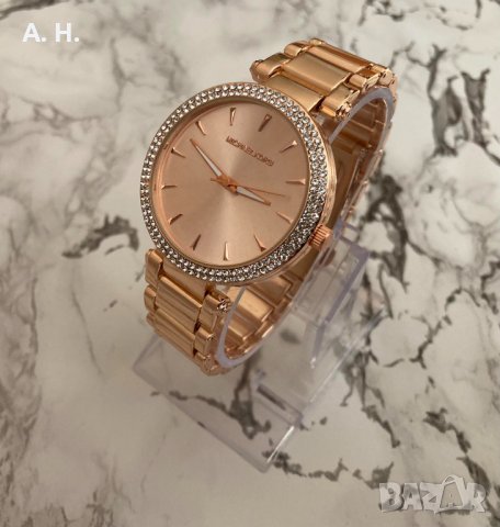 дамски часовник Michael Kors розово злато, снимка 2 - Мъжки - 32533384