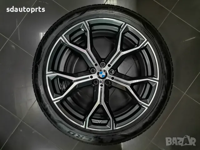 21" БМВ Оригинални Джанти Style 741 M Датчици BMW X5 G05 X6 G06, снимка 2 - Гуми и джанти - 47436489