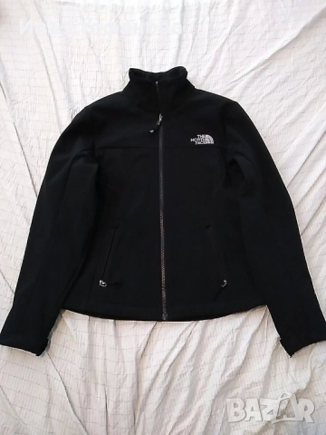 The North Face TNF Apex Jacket 🧥  Софтшел дамско яке the north face черен цвят., снимка 3 - Якета - 51647090