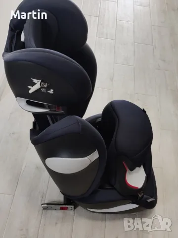 Стол за кола CYBEX PALLAS S FIX SOHO GREY, снимка 4 - Столчета за кола и колело - 55799904