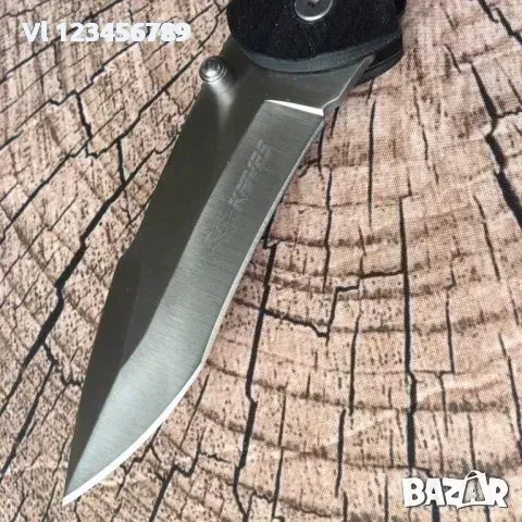 Сгъваем джобен нож Knives с клипс и калъф 90x215, снимка 3 - Ножове - 50854206