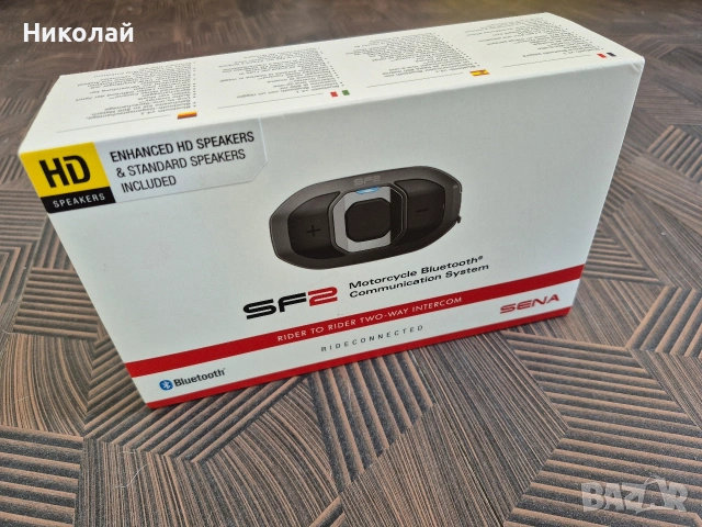 Продавам интерком Sena sf2, снимка 4 - Друга електроника - 53854098