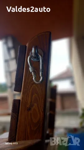 Градинска люлка от масив., снимка 2 - Градински мебели, декорация  - 46579540