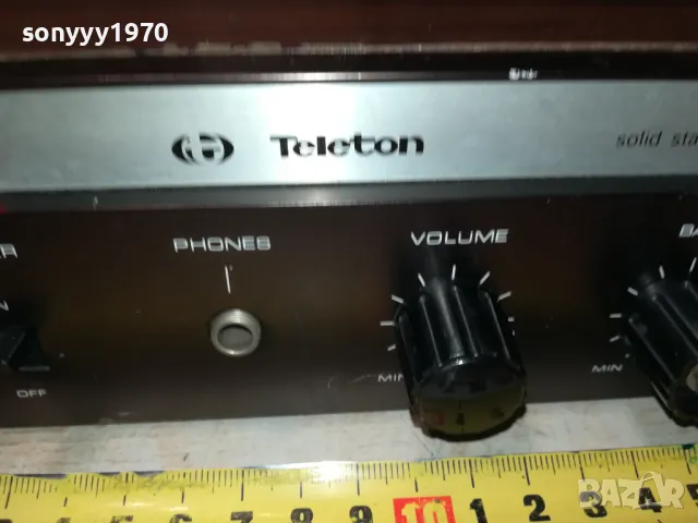 TELETON SAQ-206B SOLID STATE AMPLI-ВНОС SWISS 0411241614LNWCR, снимка 7 - Ресийвъри, усилватели, смесителни пултове - 47837565