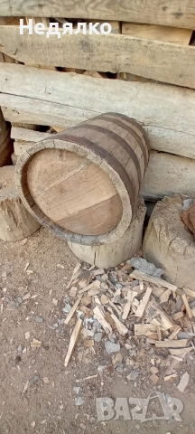 Стара дъбова каца,буре,саксия, снимка 10 - Други ценни предмети - 51634217
