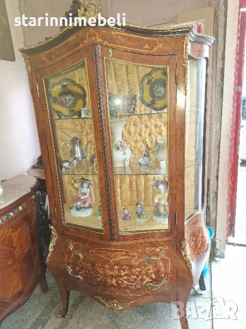 Барокова френска витрина , снимка 3 - Секции и витрини - 49188218