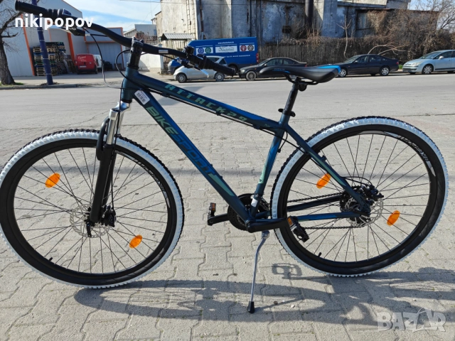 SPRINT Алуминиев велосипед 29" Bikesport ATTACK син, снимка 8 - Велосипеди - 53830498