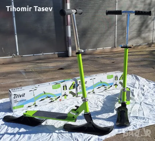 Скутер за сняг, snow scooter, тротинетка за сняг, снимка 3 - Зимни спортове - 49090479