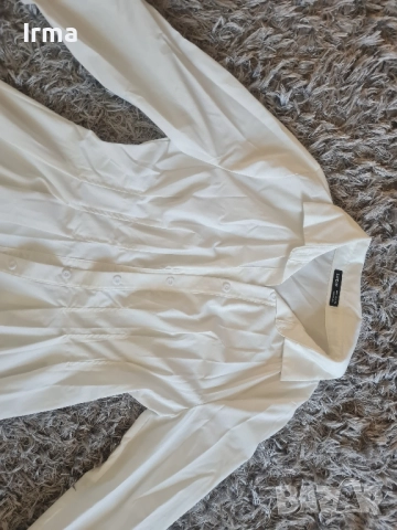 Рокля тип риза, снимка 2 - Рокли - 51817799