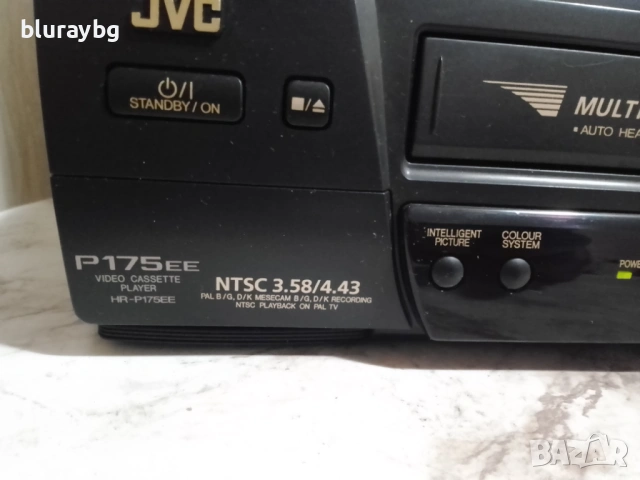 JVC video vcr P175, снимка 3 - Плейъри, домашно кино, прожектори - 53661546