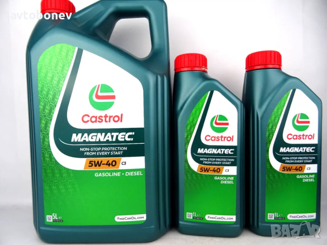 Двигателно масло CASTROL MAGNATEC 5W-40 C3, снимка 2 - Части - 44713927