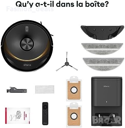 Нова Ultenic прахосмукачка-робот с моп Чистота Косми Домашни любимци дом Почистване, снимка 10 - Други стоки за дома - 42489598