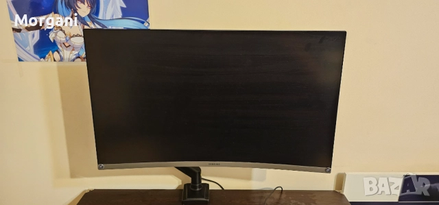 Монитор Samsung 27 инча с пневматична стойка, снимка 5 - Монитори - 52629045