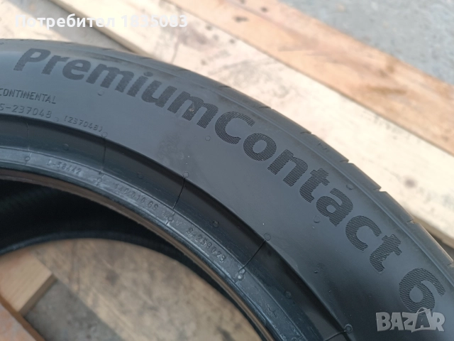 2бр. летни гуми 235/45/17 Continental, снимка 5 - Гуми и джанти - 52639504