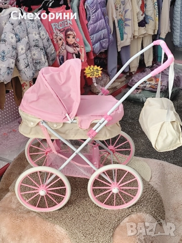Голяма детска количка за кукли, снимка 2 - Кукли - 52481467