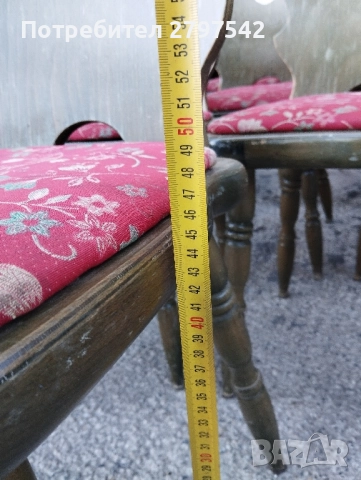 Дървени столове А132, снимка 4 - Столове - 51583055