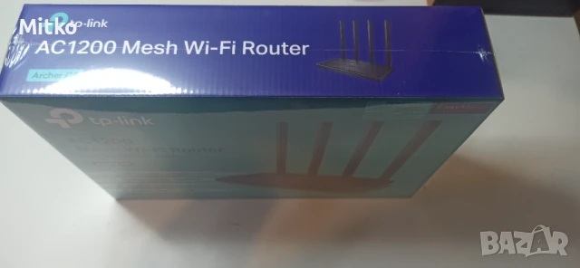 Рутер TP-Link Archer C6, AC1200, Dual-Band, снимка 2 - Рутери - 50857891