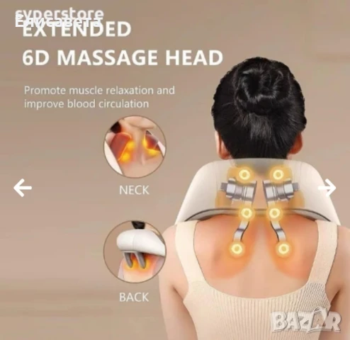 Масажор за врат,шия,рамене , снимка 17 - Масажори - 51154915