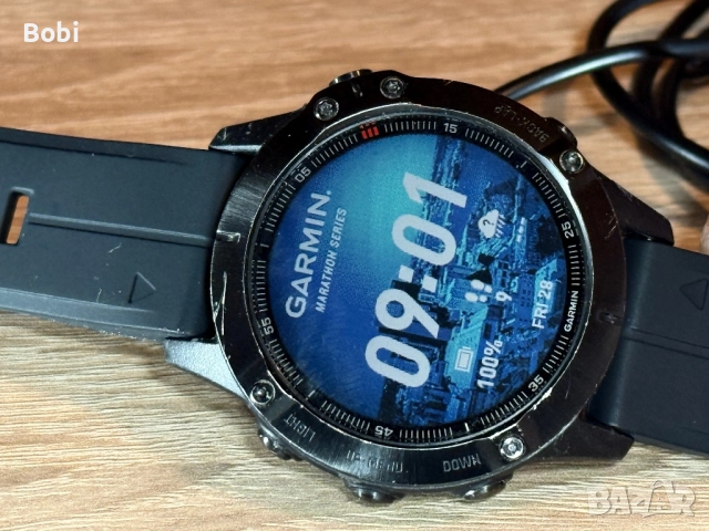 Garmin Fēnix 6 Pro (Gorilla Glass, 100m водоустойчивост) fenix, снимка 7 - Смарт часовници - 52696429