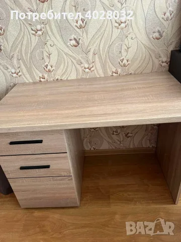 Бюро с масивно дърво и дъбов декор, снимка 5 - Бюра - 56127504