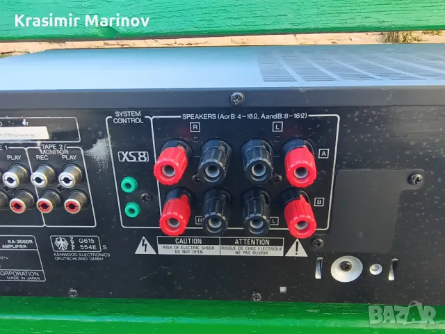 Kenwood KA-3060R *Японски усилвател-Работи перфектно*, снимка 7 - Ресийвъри, усилватели, смесителни пултове - 49608177