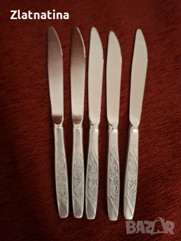 Руски прибори с Рози!, снимка 2 - Прибори за хранене, готвене и сервиране - 52806221