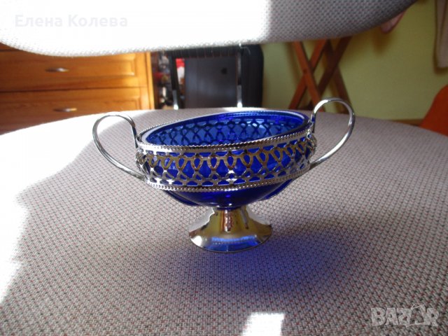 Кристална захарница, снимка 1