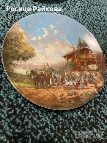 Колекционерски порцеланови чинии-4 броя, снимка 5 - Колекции - 48446137