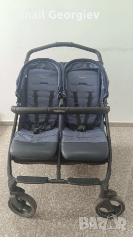 Детска количка за близнаци Peg Perego book for two - Пег Перего