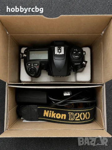 Nikon D200 DSLR – под 20 000 кадъра, пълен комплект, кутия, отлично състояние, снимка 11 - Фотоапарати - 55835946
