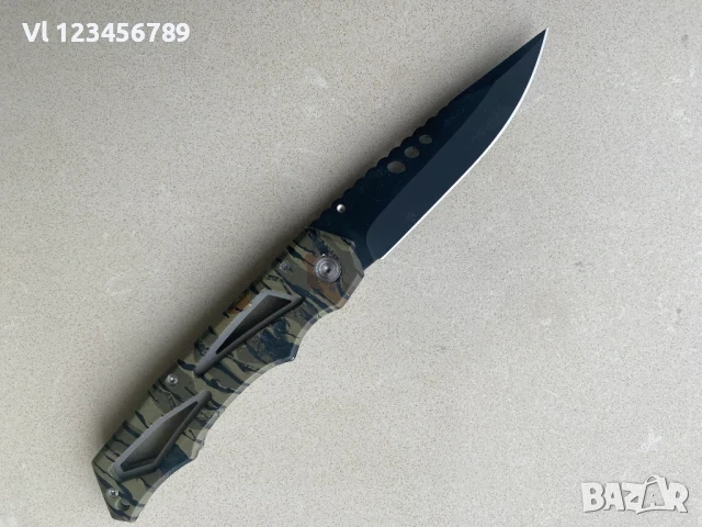 Сгъваем нож Columbia / 105х240см /маскировъчен, снимка 2 - Ножове - 50835912