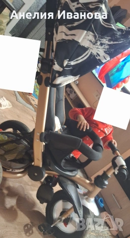 Детска триколка , снимка 2 - Детски велосипеди, триколки и коли - 53809401