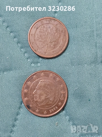 Продавам 2 евро монета и евро цента-колекционерски, снимка 4 - Нумизматика и бонистика - 53771149