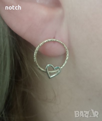 Златни обеци, снимка 6 - Обеци - 38972301