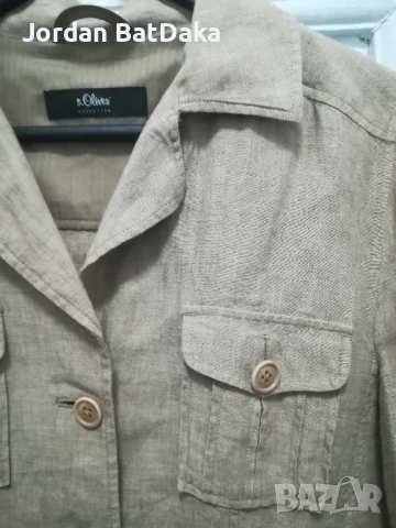 Дамско сако лен, снимка 5 - Сака - 51299788